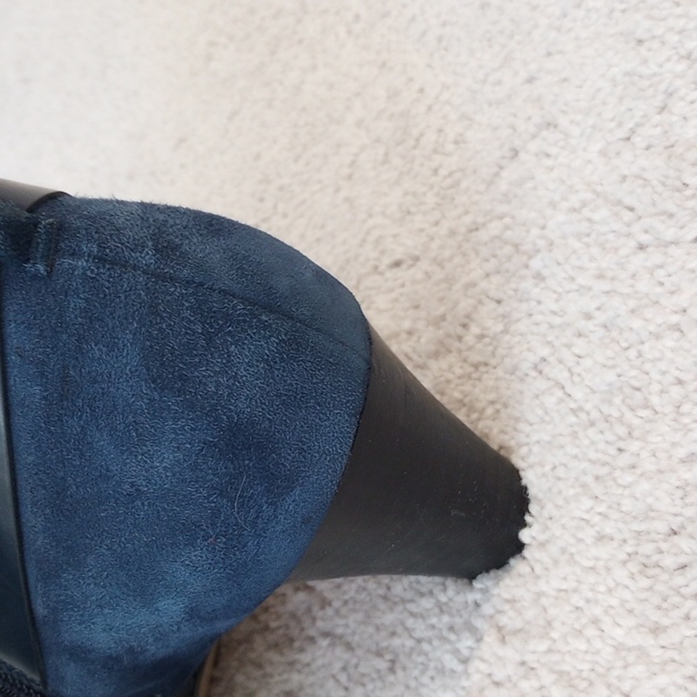Cole Haan Leather And suede Ankle Boots - Picture 7 of 12